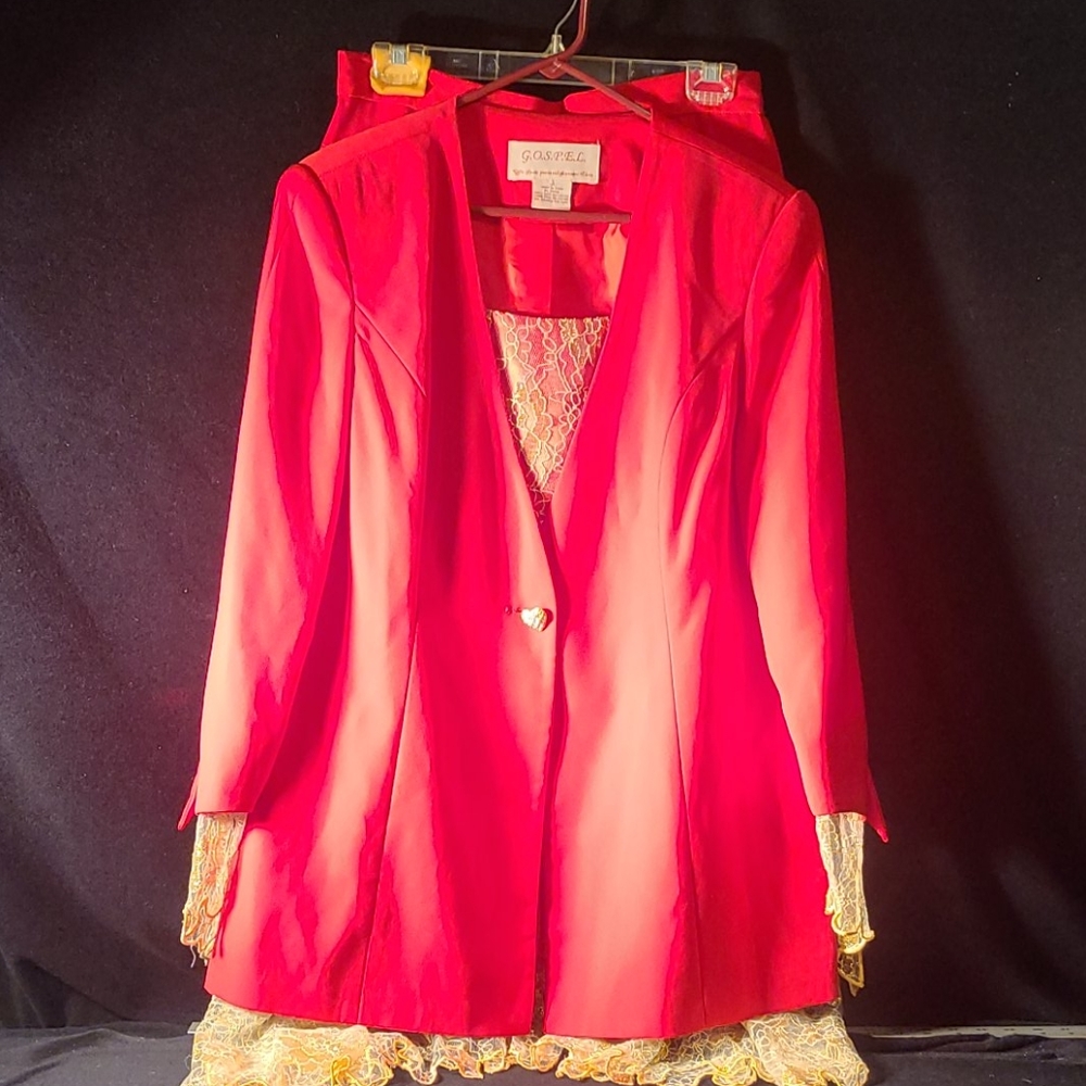 Church Skirt suit x2 pieces By: Gospel